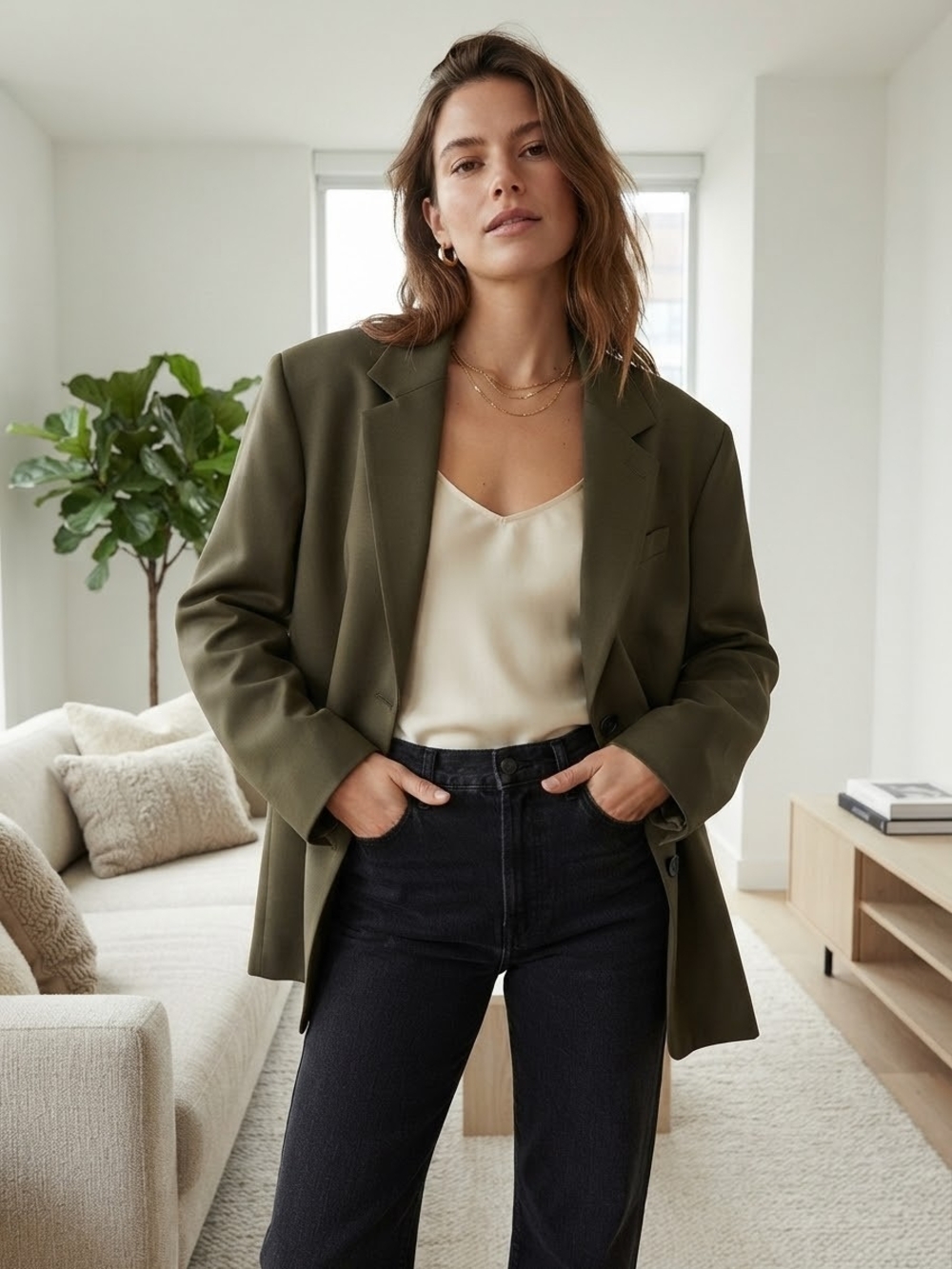 Babaton Vogue Oversized Blazer Coat